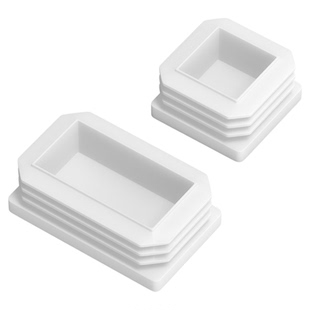 方管堵塞头塑料堵头盖帽方钢塞头方管封口盖堵帽堵盖管塞防滑脚垫