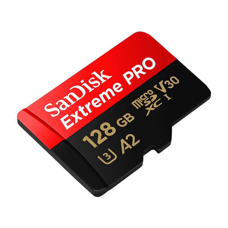 闪迪128g内存卡高速sd卡大疆无人机gopro运动相机pocket3存储tf卡