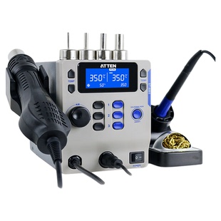 安泰信电烙铁热风枪二合一手机维修焊接工具8865恒温可调温拆焊台