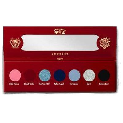 haggard撒旦之女七色眼影烟熏ins爆款暗黑哥特爆闪哑光