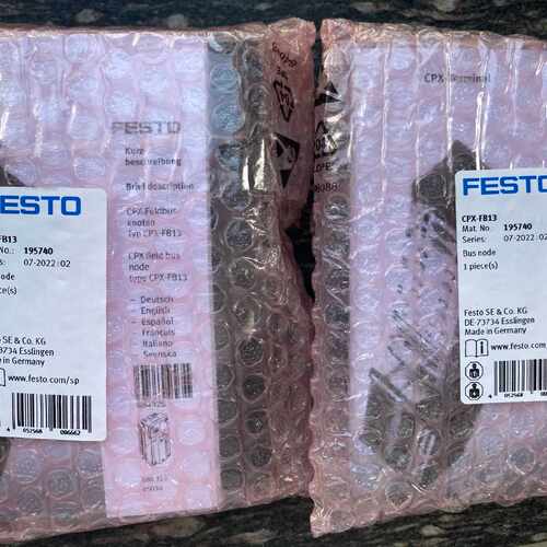 售前询价全新原装正品FESTO  195740 CPX-FB13  总线节点 现货！