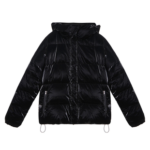 无拘2023年秋冬新款原创设计加厚外套重工艺白鸭绒双面羽绒服女