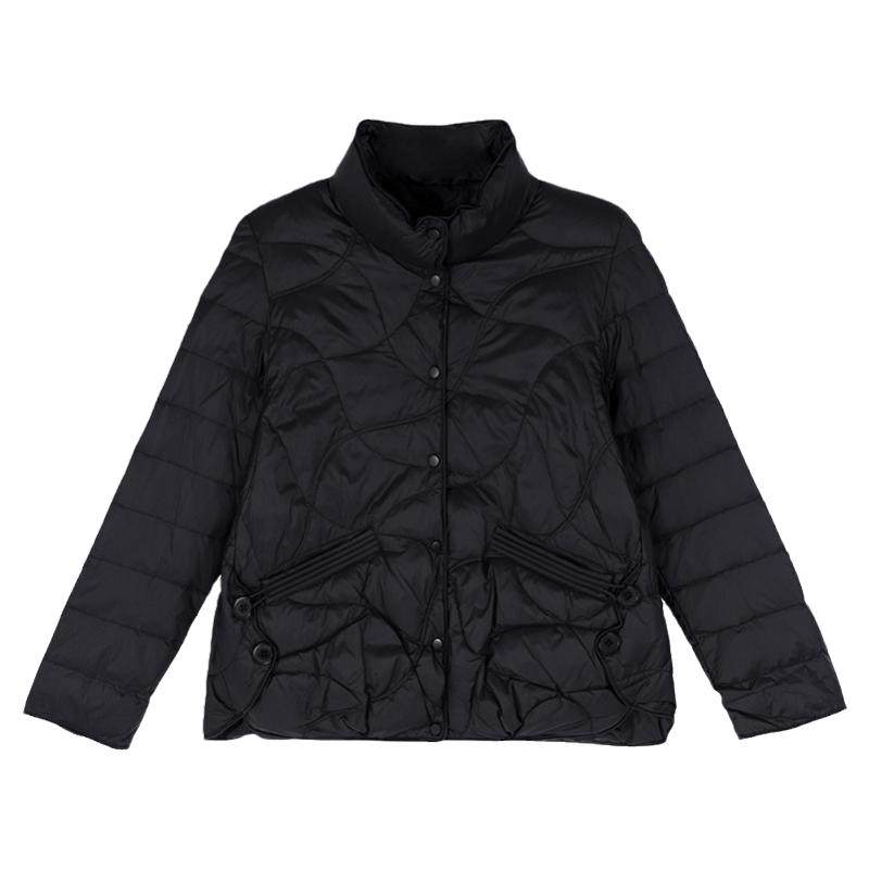 立领轻薄羽绒服女2026新款
