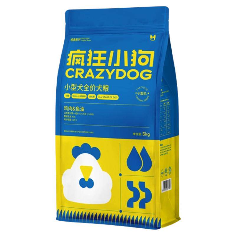 疯狂小狗鸡肉鱼油肉粒双拼狗粮