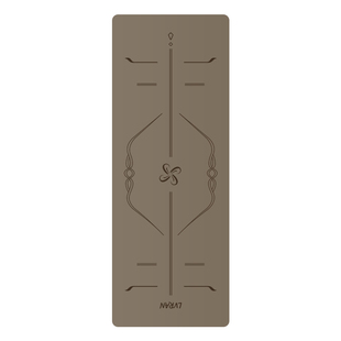 椰壳磨砂瑜伽垫天然橡胶防滑专业pu家用女生健身地垫隔音减震垫子