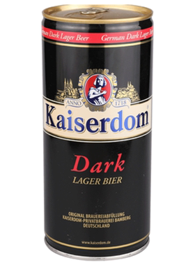 进口凯撒啤酒1L*12罐装德国原装