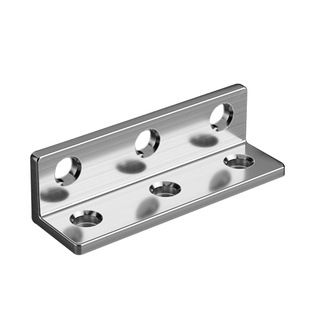 不锈钢角码90度直角固定器三角铁支架连接件片l型层板托衣柜加固