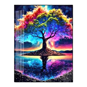 钻石画满钻幸福树高级感点钻画