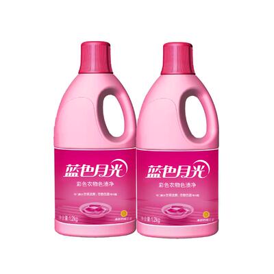 蓝月亮彩漂剂彩色衣物通用白色