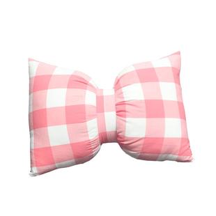 ins少女蝴蝶结抱枕客厅沙发可爱床上靠背腰靠垫办公室靠枕可拆洗