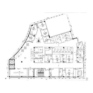 口腔诊所牙科装修CAD门头设计效果图手术室内装潢平面布局规划图