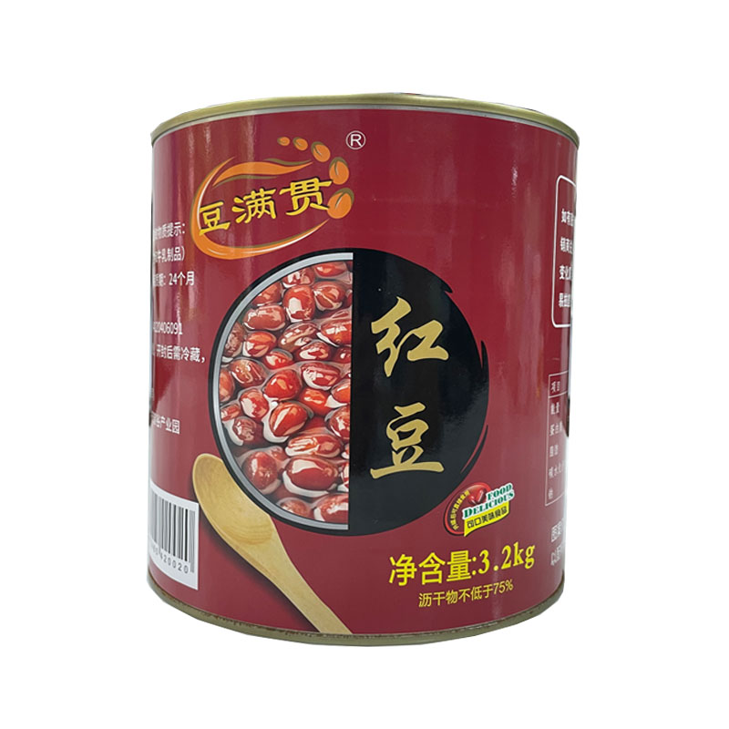 天聪红豆罐头甜品奶茶小料奶茶店