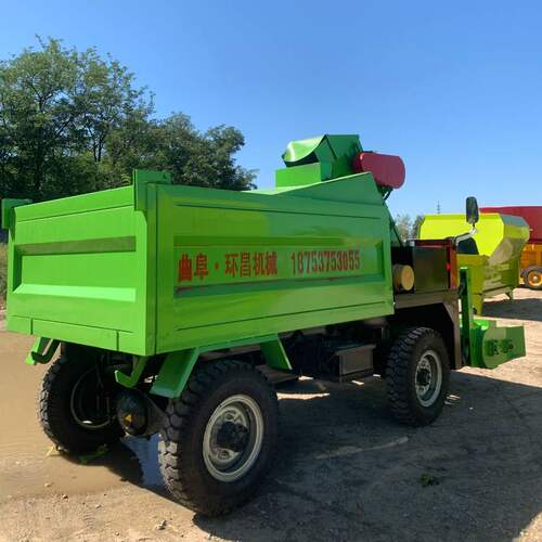 拉粪电动三轮养殖牛场清粪车 全自动家禽粪便柴油处理车厂家