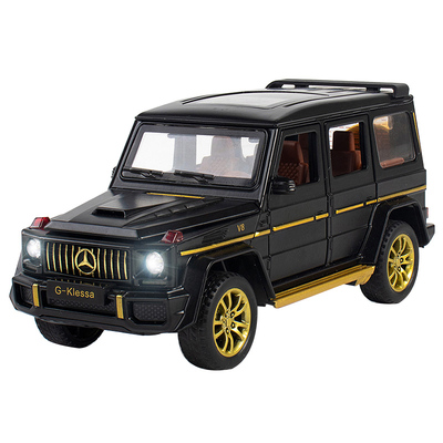 车致大号1：24合金奔驰儿童玩具