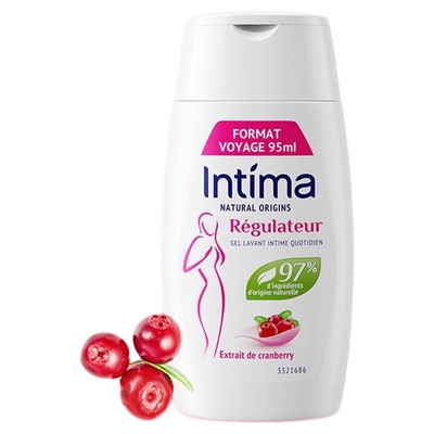 【新客尝鲜】intima茵缇玛蔓越莓私处洗护液旅行便携装95ml