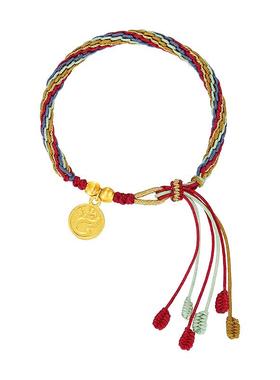 手工编织绳925银送女友