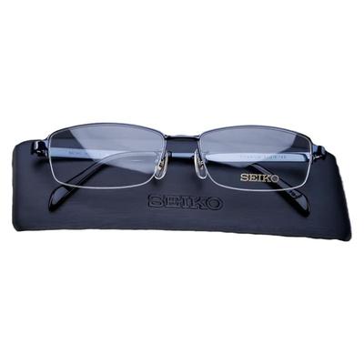 超轻纯钛半框精工眼镜框