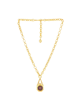 Brinker + Eliza HERE'S YOUR SIGN 项链 金属金色REVOLVE小