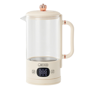 JIEXG捷行迷你养生壶小型办公室炖煮一体花茶壶全玻璃纯钛烧水壶