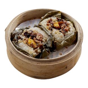 港樵瑶柱蛋黄糯米鸡荷香珍珠鸡广式早茶传统点心广东早餐糯米卷