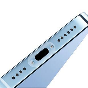 iphone17pro手机充电口保护膜适用苹果18promax防刮防掉漆电源口贴膜iphone16/15防尘塞type-C防磨损隐形贴膜
