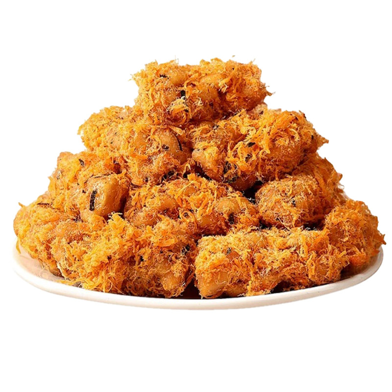 海苔肉松麻花网红爆款零食休闲食品小吃糕点点心夜宵充饥解馋健康