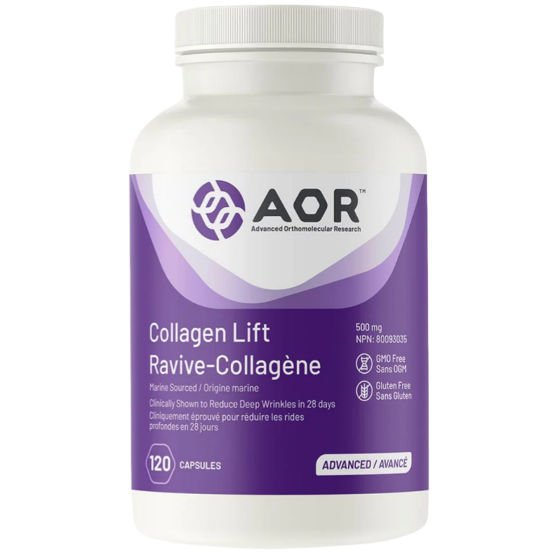 加拿大 AOR Collagen Lift 水解海洋弹性蛋白 减少皱纹 干燥