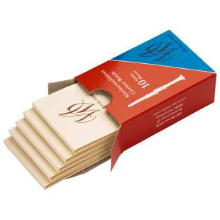 德国AW纯手工专业单簧管哨片降B调黑管哨片AW reeds10片装301/302