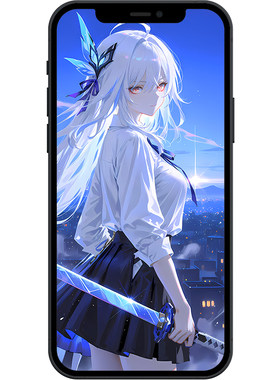 原神丝柯克8K高清壁纸-968iPhone手机ipad平板电脑桌面二次元插画