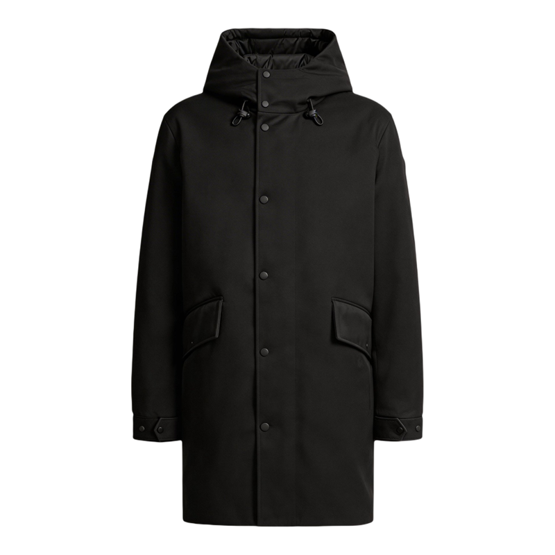 蒙口Merri双面羊毛中长款羽绒服