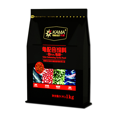 海豚焕色龟粮加送15g龟粮