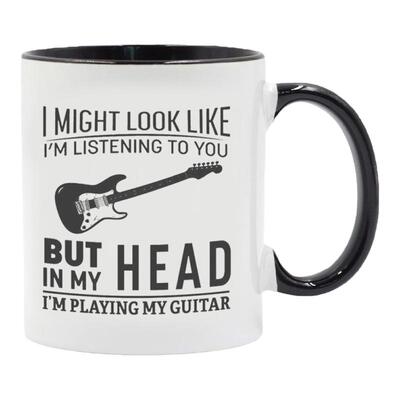 吉他爱好者礼物马克杯