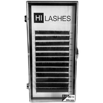 超柔软单根嫁接自然美睫双尖扁毛