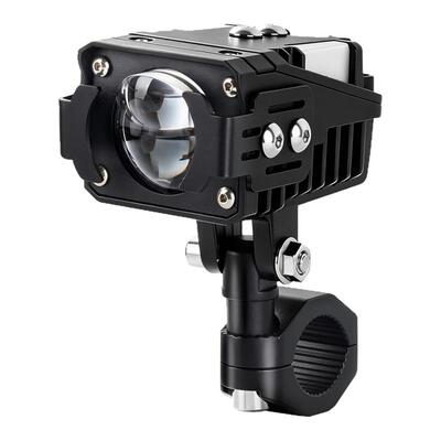 【TDGO】电动车外置通用LED透镜射灯摩托车防亏电防水大灯闪爆