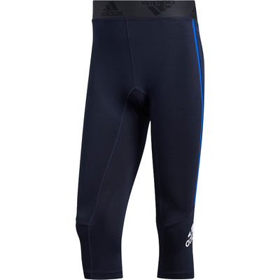 Adidas/阿迪达斯官方正品PRIMEBLUE 34男士训练紧身七分裤GD8680