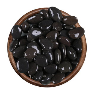 鹅卵石餐饮火山石烤肠石头嗦丢石子馍做石头饼专用石子木桶鱼烧烤