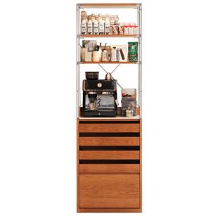 浮生记/角落餐边柜一体靠墙落地储物柜极窄60cm家用小户型收纳柜