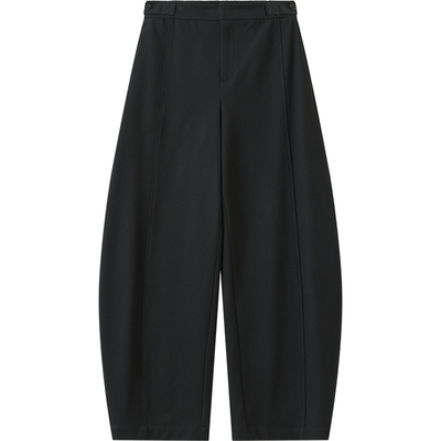 播商场同款黑色休闲香蕉裤女秋冬新款宽松长裤BDS4KD3549