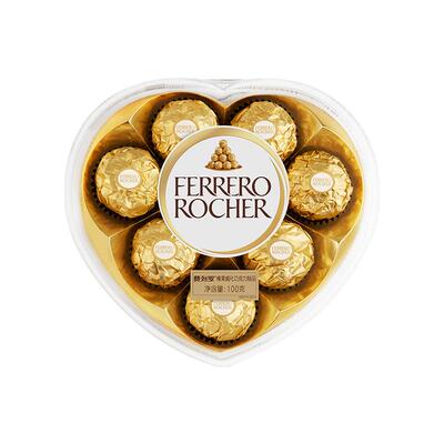 费列罗榛果威化巧克力制品心形