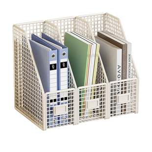 桌上文件架a4文件框资料档案架文件收纳盒桌面办公室工位整理架办公室用品大全资料文件栏卷子试卷置物架书立