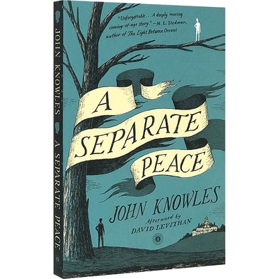 A Separate Peace 英文原版青春小说 独自和解 一个人的和平 英文版英语书籍 另一种和平 电影原著 媲美麦田里的守望者