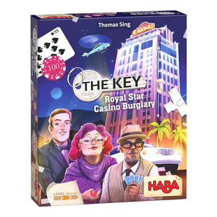 德国HABA儿童家庭聚会逻辑破案探案系列桌游皇家赌场案8岁10岁