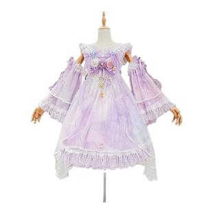 LucyAndLory灵碟之梦jsk中华风lolita裙猫妖的诱惑华丽夏款