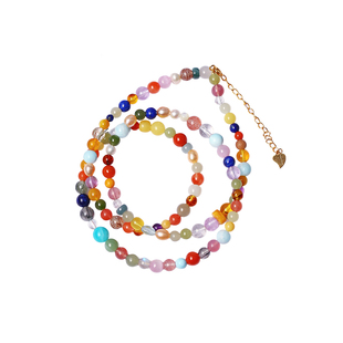 年末捡漏福利货不多天然水晶多宝原创款项链 各种水晶设计女款