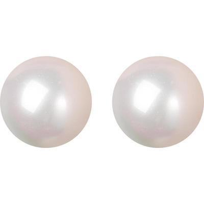 999纯银施家珍珠耳钉女