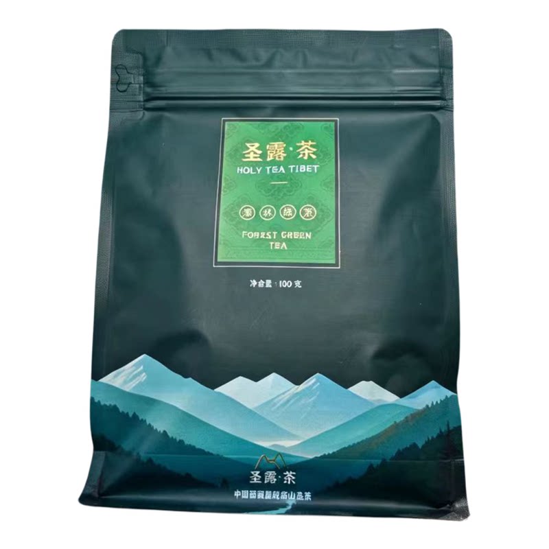西藏直发墨脱茶叶圣露绿茶