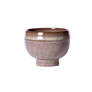 龙泉青瓷茶杯个人专用传世哥窑主人杯单杯高端陶瓷功夫茶具品茗杯