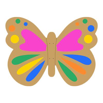 绘画区布置幼手工儿园透明涂鸦