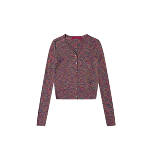 COMMXN·花纱开衫休闲日常通勤百搭针织毛衣上衣2025秋季新款女装