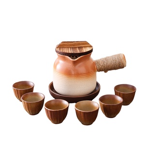 围炉煮茶壶器具网红烤奶茶罐罐壶明火干烧中式侧把壶套装2025新款